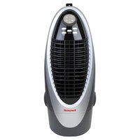 Honeywell 21 Pt. Indoor Portable Evaporative Air Cooler with Remote Control - Silver/Grey