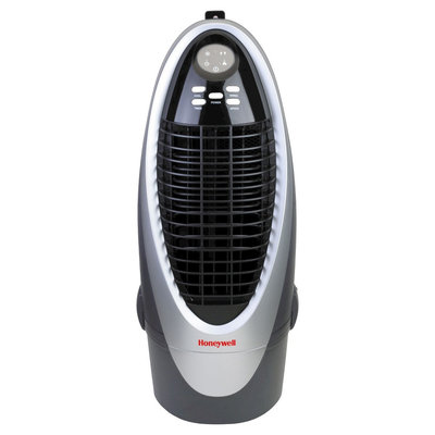 Honeywell 21 Pt. Indoor Portable Evaporative Air Cooler with Remote Control - Silver/Grey