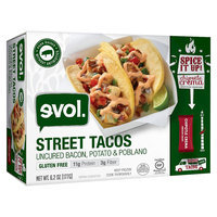 Evol Uncured Bacon, Potato & Poblano Pepper Street Taco