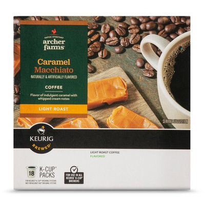 Archer Farms Caramel Macchiato Single CUp 18 ct