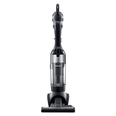 Samsung Bagless Upright Vacuum with Fully Detachable Handheld Vacuum Color: Titanium Silver