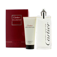 Cartier Declaration Coffret: Eau De Toilette Spray 100ml/3.3oz + Tonifying All Over Shampoo 100ml/3.3oz 2pcs