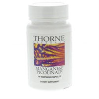 Thorne Research - Manganese Picolinate 15 mg. - 60 Vegetarian Capsules