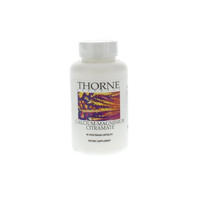 Thorne Research - Calcium-Magnesium Citramate - 90 Vegetarian Capsules