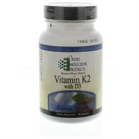 Ortho Molecular Products, Vitamin K2 with D3 60 capsules
