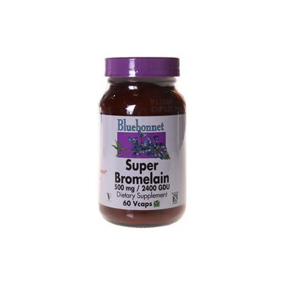 Bluebonnet Nutrition, Super Bromelain 500 mg 60 Vcaps