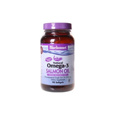 Bluebonnet Nutrition - Natural Omega-3 Salmon Oil 1000 mg. - 90 Softgels.