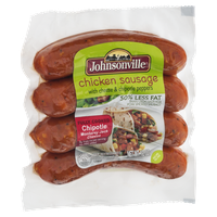 Johnsonville Chicken Sausage Chipotle Monterey Jack Cheese - 4 CT