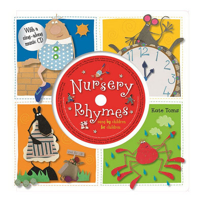 Kate Toms Nursery Rhymes Book & CD Set