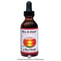 Liquid Melatonin Drops 2 Oz by Maxi Health Kosher Vitamins (1 Each)