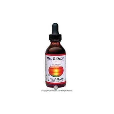 Liquid Melatonin Drops 2 Oz by Maxi Health Kosher Vitamins (1 Each)