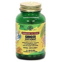 Solgar SFP Ginger Root Extract - 60 Vegicaps