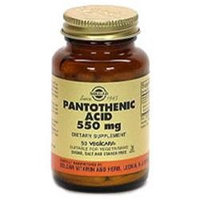 Solgar Pantothenic Acid 550 MG - 50 Capsules - Pantethine