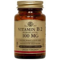 Solgar Vitamin B2 Riboflavin - 100 mg - 100 Vegetable Capsules