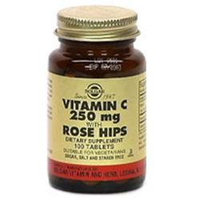 Solgar Vitamin C with Rose Hips - 250 mg - 100 Tablets