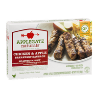 Applegate Naturals Chicken & Apple Breakfast Sausage - 10 CT