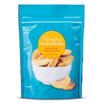 Simply Balanced Fruit 1.75oz Peach Slices
