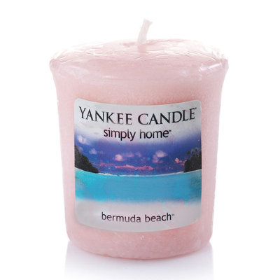 Yankee Candle simply home Bermuda Beach Votive Candle (Pink)