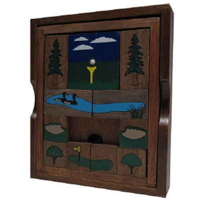 University Games Hole in One Brainteaser Puzzle Ages 8 and up, 1 ea