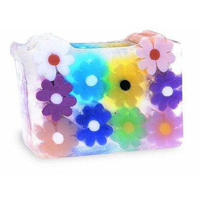 Primal Elements Wrapped Bar Soap, Flowershop, 6.8-Ounce Cellophane (Pack of 2)