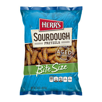 Herr's® Bite Size Sourdough Hard Pretzels
