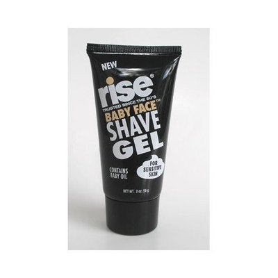 Rise Baby Face Shave Gel For Sensitive Skin With Baby Oil, 4 oz. (114 g)