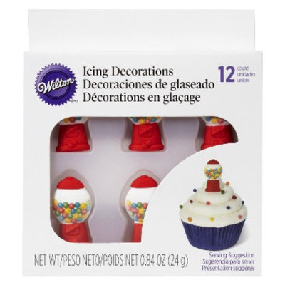Wilton Bubble Gum Icing Decorations 0.84 oz 12 ct