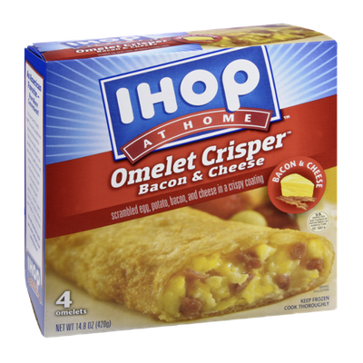 IHOP at Home Bacon & Cheese Omelet Crisper - 4 CT