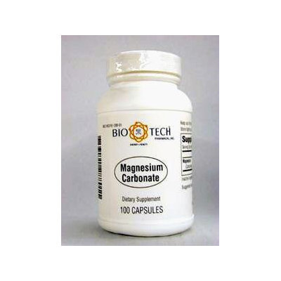 Magnesium Carbonate 120 mg 100 caps by Bio-Tech