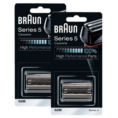 Braun 52B (2 Pack) Replacement Foil and Cutter Pack