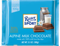 Ritter Sport Alpine Milk Chocolate