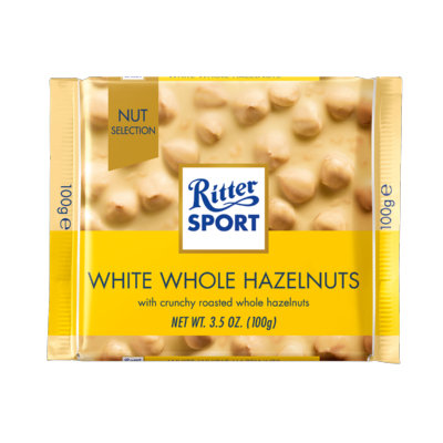 Ritter Sport White Whole Hazelnuts
