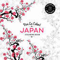 Vive Le Color: Japan (coloring Book): Color In; De-stress (72 Tear-out Pages)