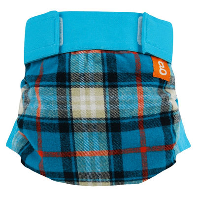 gDiapers gPants, Glacier Mountain Flannel - Large