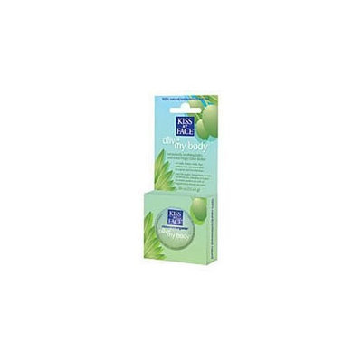 Kiss My Face Body Balm, Olive My Body, .80 oz ( Multi-Pack)