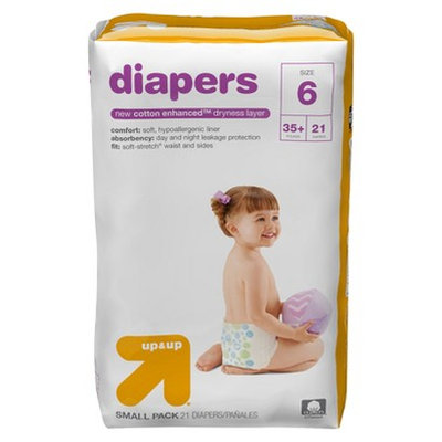 up & up Diapers Small Pack - Size 6 - 1 ct