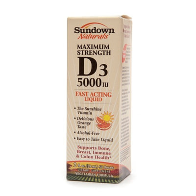Sundown Naturals Vitamin D with Vitamin A and D3