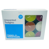 Room Essentials Unscented Candle Set Multi
