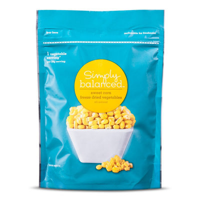 Simply Balanced Freeze Dried Veggie Sweet Corn 2.5 oz