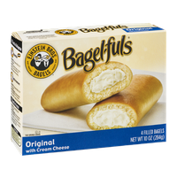Einstein Bros. Bagels Bagel-fuls Original with Cream Cheese - 4 CT