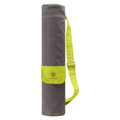 Gaiam Yoga Mat Bag- Citron Storm - Grey