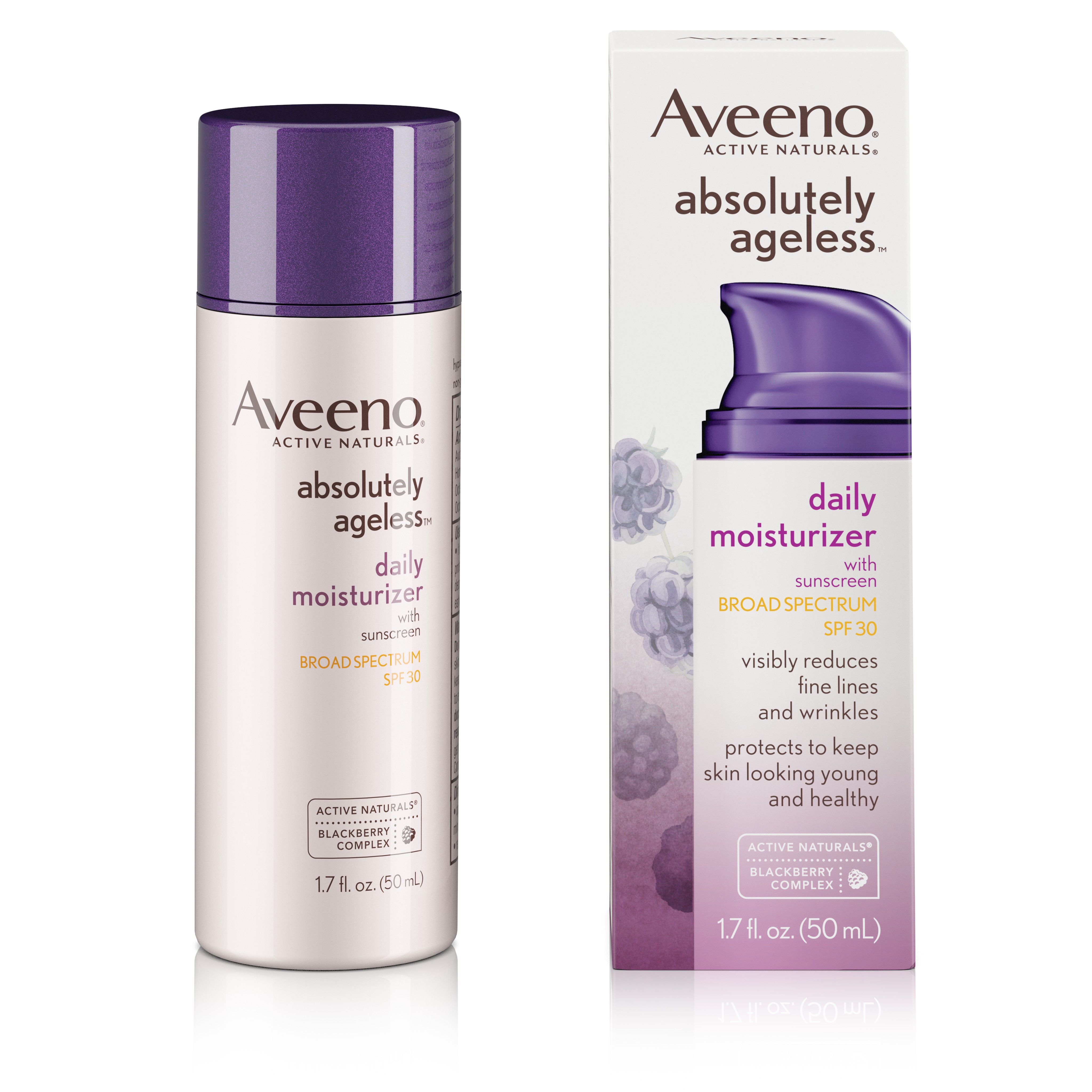 Aveeno® Absolutely Ageless™ Daily Moisturizer With Sunscreen Broad Spectrum SPF 30