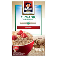 Quaker® Organic Instant Oatmeal Regular