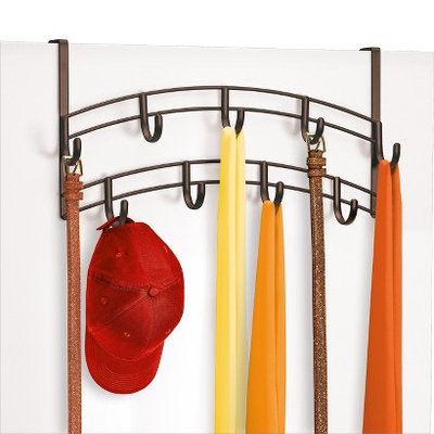 Lynk Vela Over-the-Door Scarf Organizer - Chrome