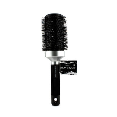 Rusk Heat Freak Ionic and Ceramic 3inches Round Brush (Black) 1pc