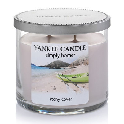 Yankee Candle simply home 10-oz. Stony Cove Soy Jar Candle (Brown)