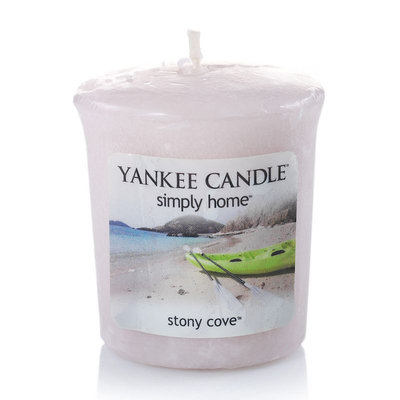 Yankee Candle simply home Stony Cove Soy Votive Candle (Brown)