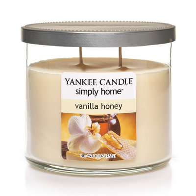 Yankee Candle simply home 10-oz. Vanilla Honey Soy Jar Candle