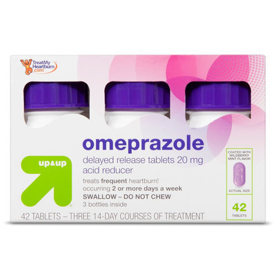 up & up Omeprazole Delayed Release Acid Reducer 20 mg Tablets - 42 Count