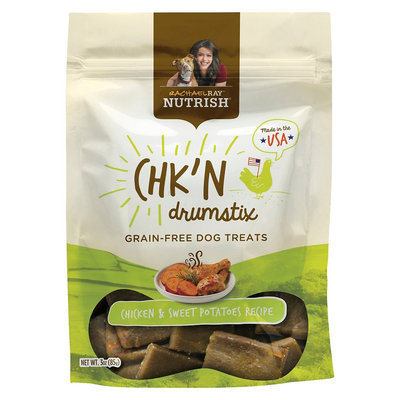 Ainsworth Pet Nutrition Rachael Ray Chicken Drumstix Grain Free Dog Treat Chicken & Sweet Potato 3oz